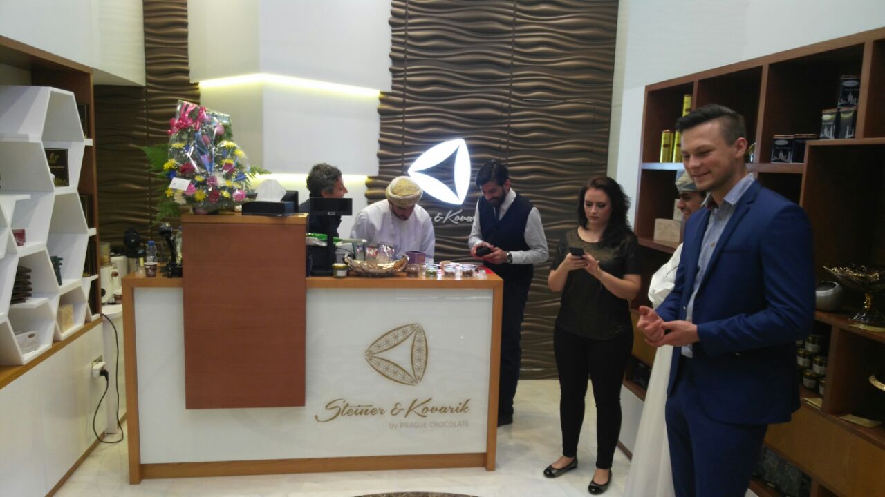Naše nová prodejna v Muscat Grand Mall